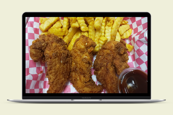 C8- 3 chicken tender