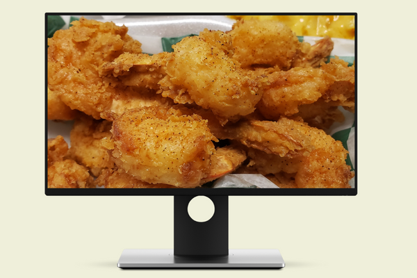 D1- 12pc Fried or Garlic shrimp